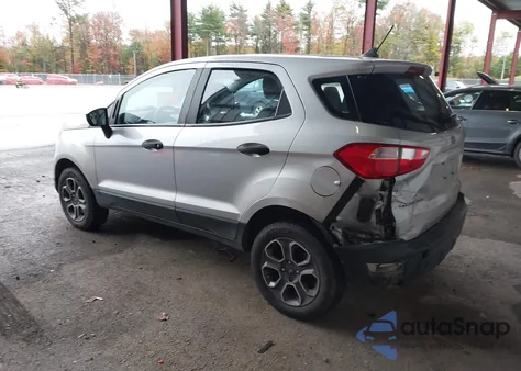 2021 Ford Ecosport S из США, поврежденный, VIN MAJ6S3FL5MC395505